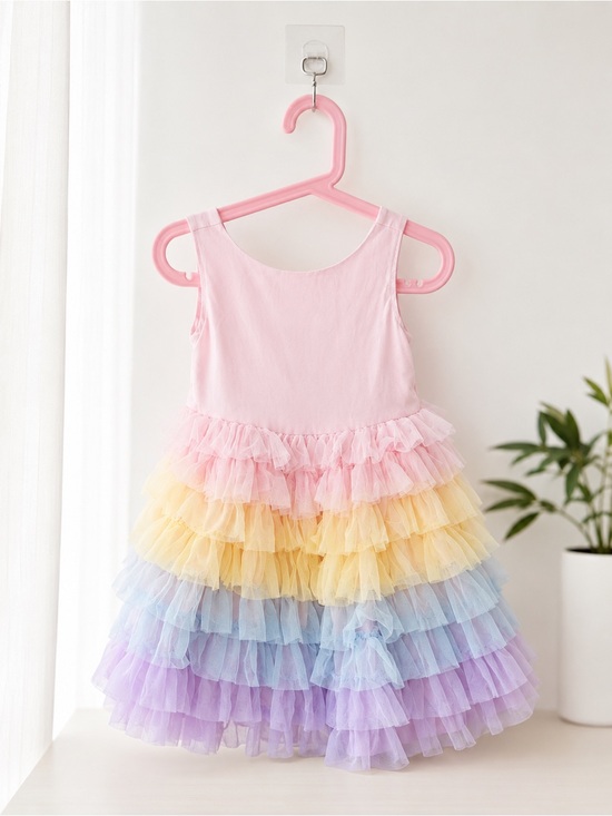Janie and Jack Other - Janie and Jack Birthday Rainbow Tulle Dress